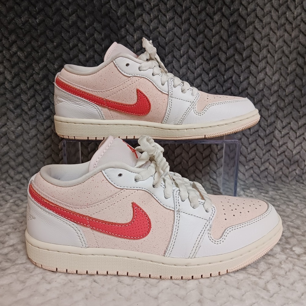 Jordan 1 Low SE Strawberry Milkshake Women's Sneakers Shoes Size 7